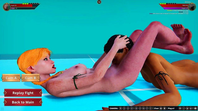Judith vs. Brittany (Naked Fighter 3D)