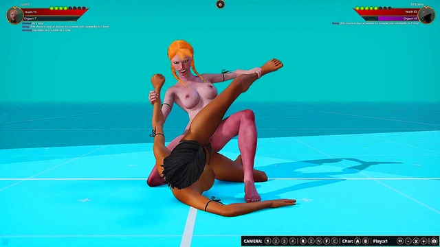 Judith vs. Brittany (Naked Fighter 3D)