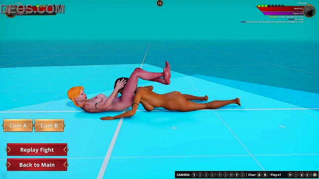 Judith vs. Brittany (Naked Fighter 3D)