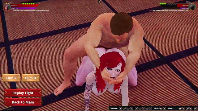 Ethan vs. Vyra (Naked Fighter 3D)