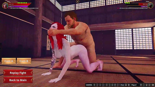 Ethan vs. Vyra (Naked Fighter 3D)