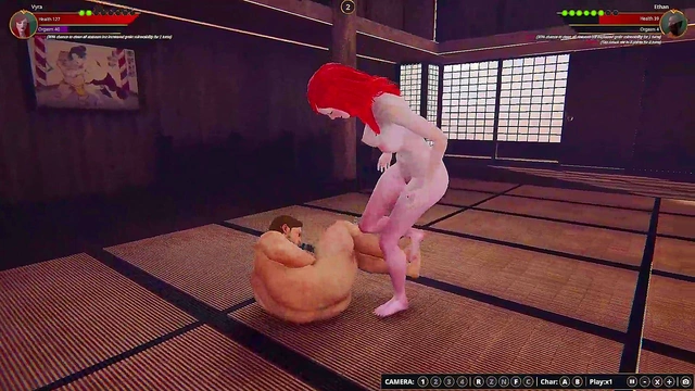 Ethan vs. Vyra (Naked Fighter 3D)