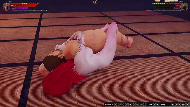 Ethan vs. Vyra (Naked Fighter 3D)