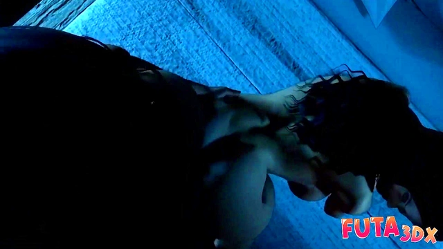 Futa3d X - BIG TITTIED FUTA Babe Shoves Her Huge Cock In Her Girlfriend