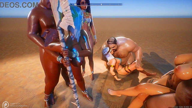 wild life 3D sex gameplay orgy sluts get banged