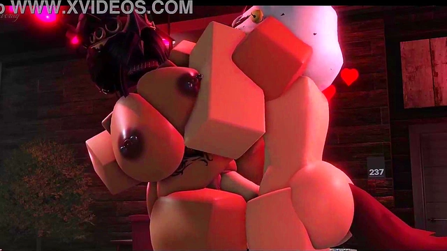 Hot Roblox fuck until no more power 3D sex