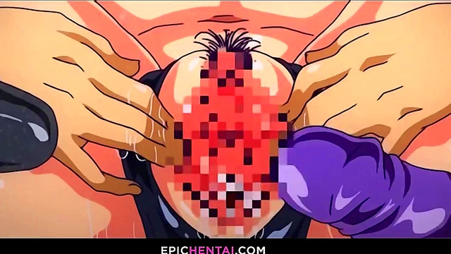 Hentai porn - Reika Shichijou is a true cum dumpster