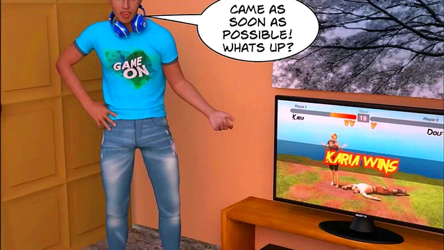 step Mom Fucks Best Friends In HOT Threesome Part 2 (3D Comic)