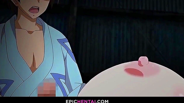Accidental rotenburo cock sucking then more... - hentai porn