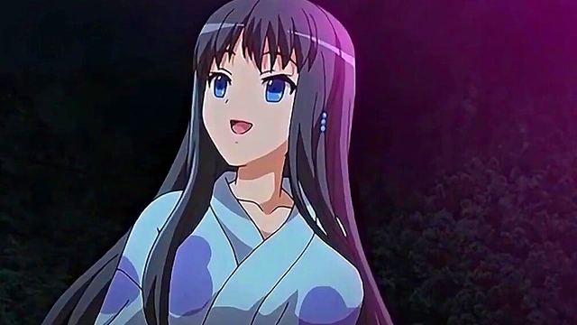 Accidental rotenburo cock sucking then more... - hentai porn