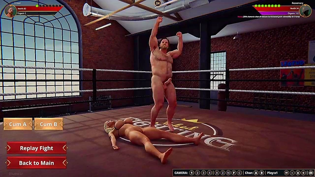 Ethan vs. Rosemary (Naked Fighter 3D)