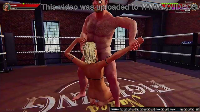 Ethan vs. Rosemary (Naked Fighter 3D)
