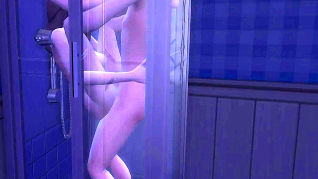 Stepmom asked StepSon to rub her back but. 3d animation