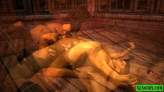 Vampiress Mistress. 3D Femdom