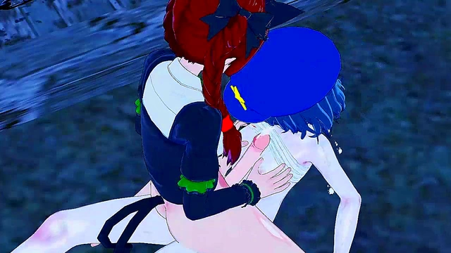 (Futa) Kaenbyou Rin fucks Yoshika Miyako!