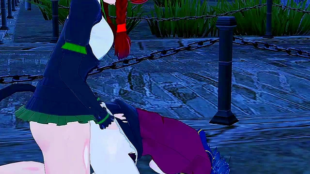 (Futa) Kaenbyou Rin fucks Yoshika Miyako!