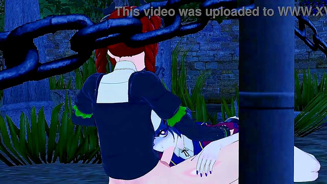 (Futa) Kaenbyou Rin fucks Yoshika Miyako!