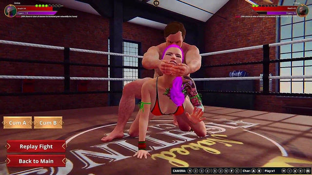 Ethan vs. Anise Valentine (Naked Fighter 3D)