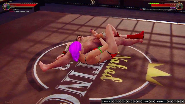 Ethan vs. Anise Valentine (Naked Fighter 3D)