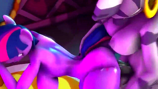 MLP Futanari Girls Futa Twilight Sparkle And Futa Zecora In a Hot and Sexy Time In