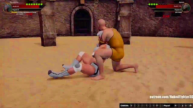 Broadzilla VS Aaron (Naked Fighter 3D)