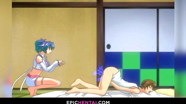 Stunning hentai porn in 69 position