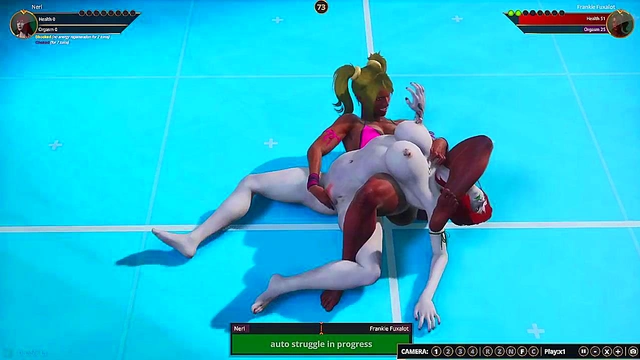 Neri VS Frankie Fuxalot (Naked Fighter 3D)