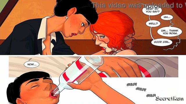 The mess pt 1 - Good maid's clean dicks too - submissive Maid Gives her Futa Boss a
