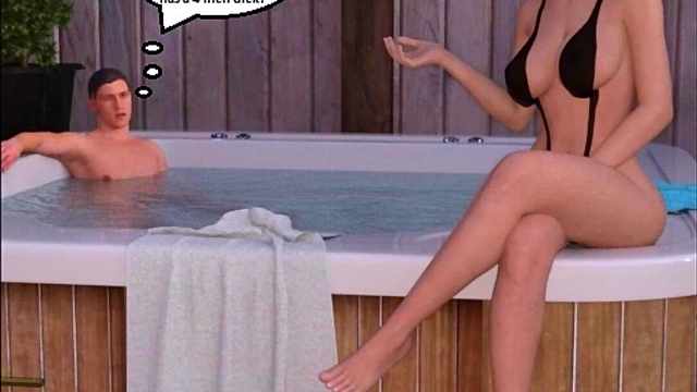 3D Comic: HOT Wife CHEATS on Husband With Family Member on Wedding Day