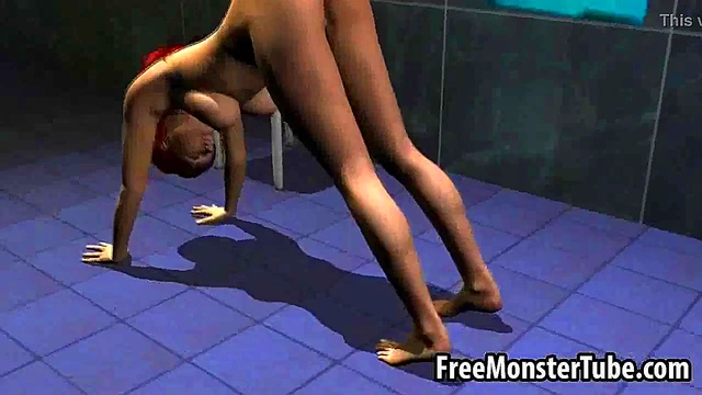 Foxy 3D cartoon redhead babe gets licked and fucekd OMFANTASIES-high 1