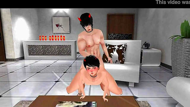 IMVU Hentai 5 Fucking My Horny Femboy