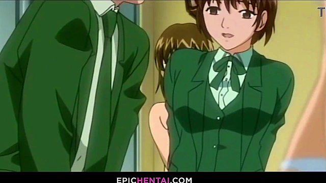 Horny pervy hentai girl finally gets what she wants