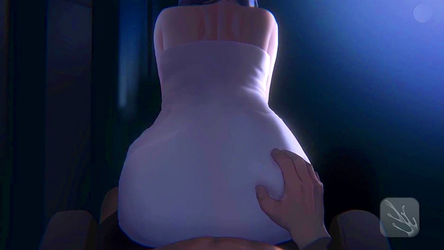 [Gameplay] Step sister sit on Cock watching TV Hentai Game