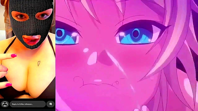 Hentai Cum in throat compilation