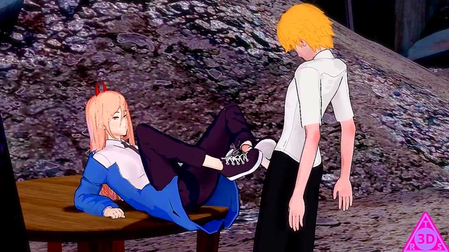 KOIKATSU, Denji Power Chainsaw Man hentai videos have sex blowjob handjob horny and
