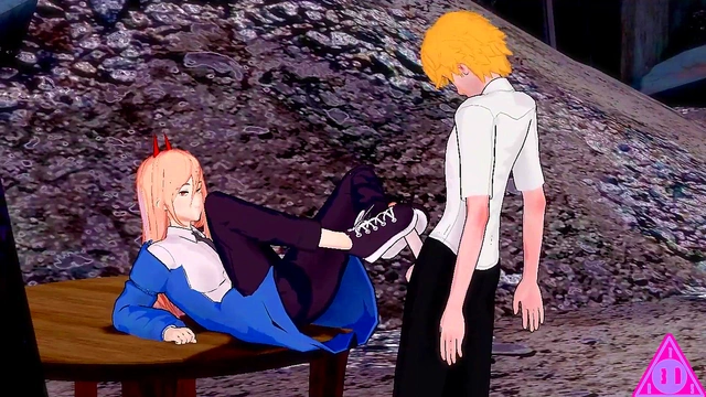 KOIKATSU, Denji Power Chainsaw Man hentai videos have sex blowjob handjob horny and