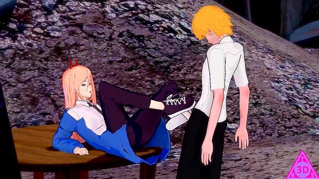 KOIKATSU, Denji Power Chainsaw Man hentai videos have sex blowjob handjob horny and