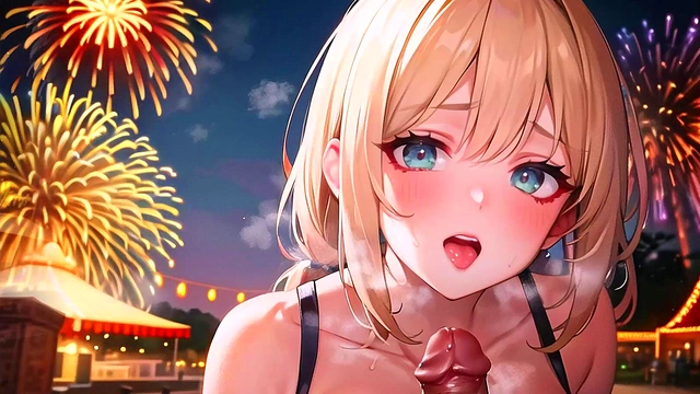 Girls are having fun at the amusement park! (with pussy masturbation ASMR sound!)