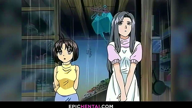 Sweet virgin pussy gets fucked and fingered - hentai