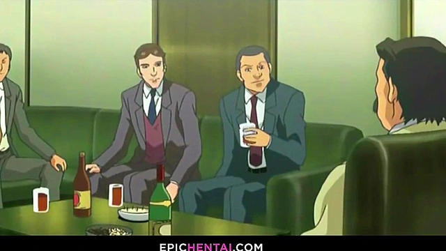 Hot hentai girl's mouth gets pumped