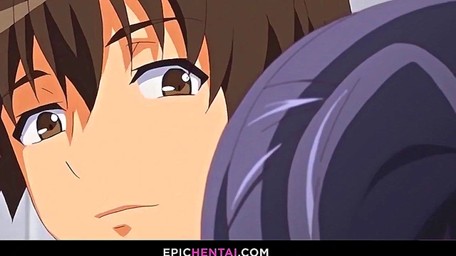 Cute cosplay uniforms on naughty hentai chicks