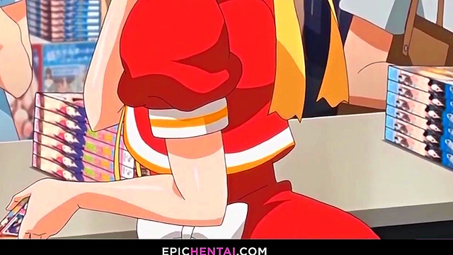 Cute cosplay uniforms on naughty hentai chicks