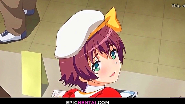 Cute cosplay uniforms on naughty hentai chicks