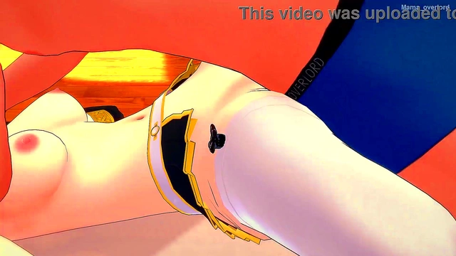 Anya takes off her cute uniform to fuck (hentai) (adult version)