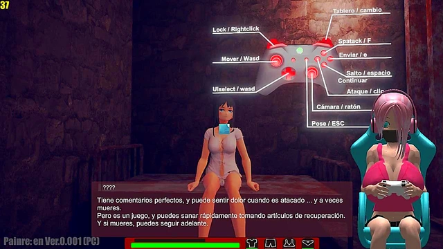 Game Play PC Pain Rein Hentai Game in Spanish DL