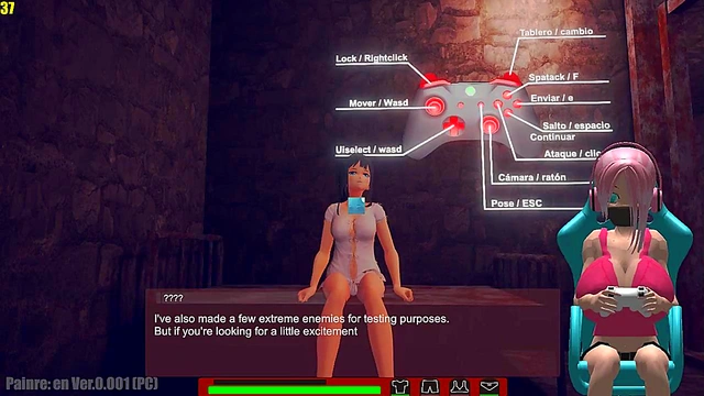 Game Play PC Pain Rein Hentai Game in Spanish DL