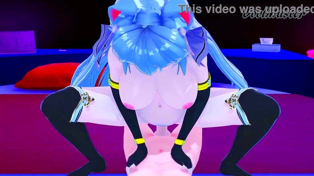 Catgirl gets fucked in private room doggystyle Hentai