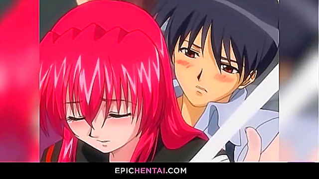 Tsundere stepsister Hitomi fucking - hentai porn