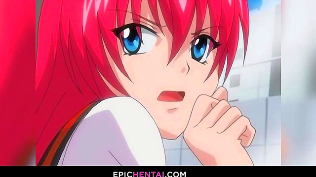 Tsundere stepsister Hitomi fucking - hentai porn