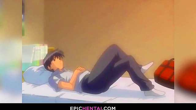 Tsundere stepsister Hitomi fucking - hentai porn